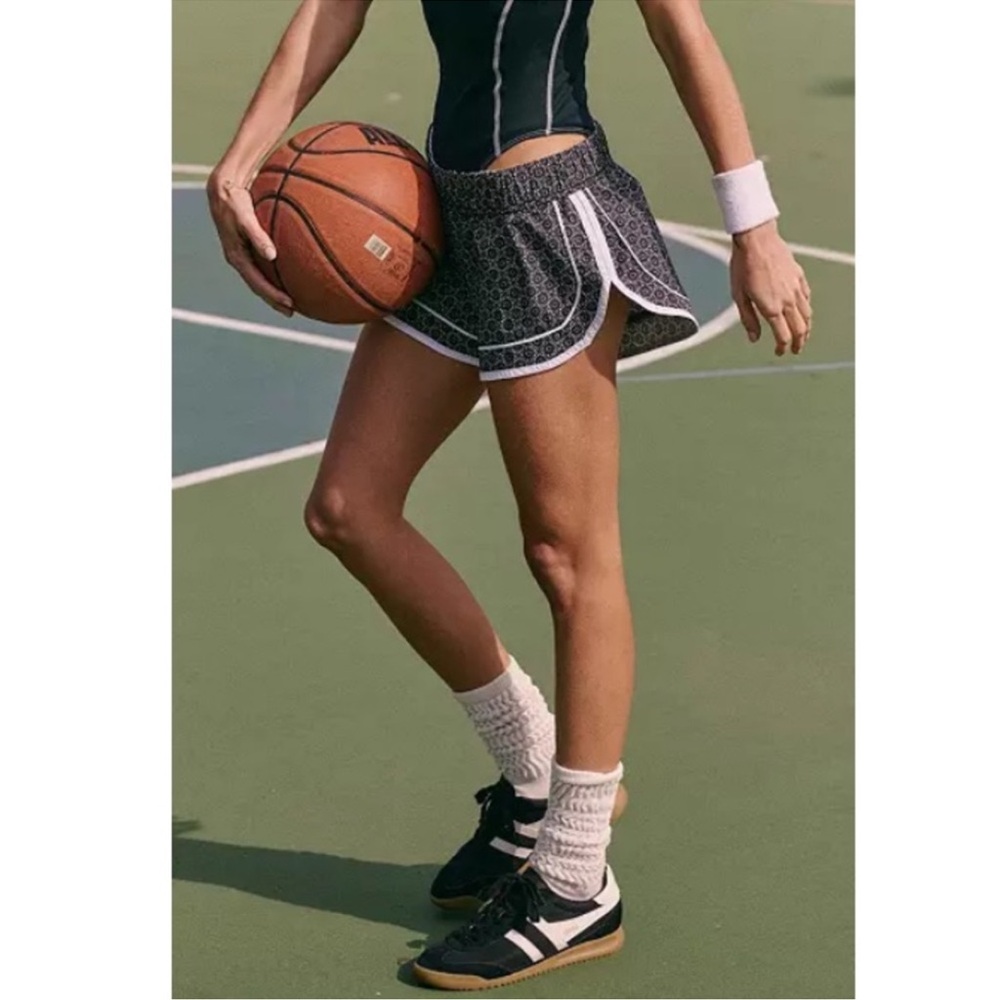 Free People Varsity Blues Shorts - Picture 4 of 9
